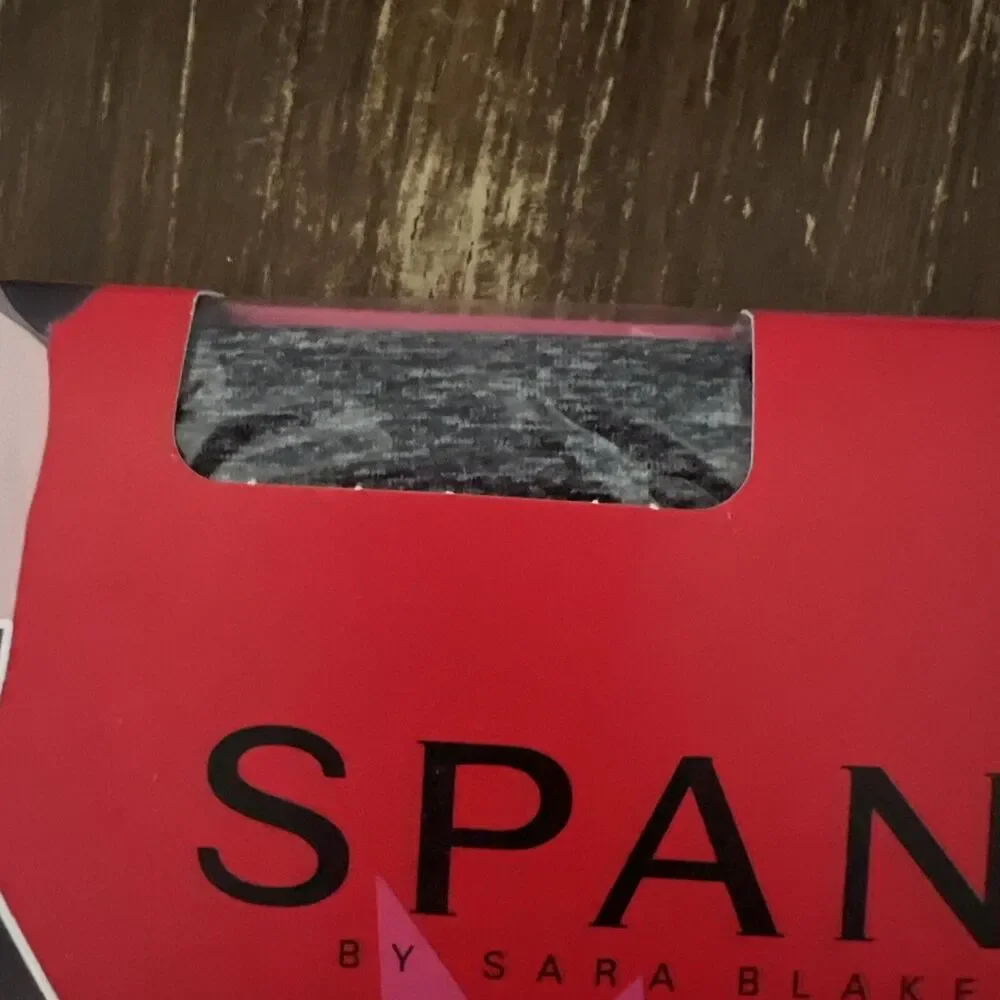 Spanx Tights Luxe Leg Sara Blakely Size A 95 - 125 lbs Gray Marled